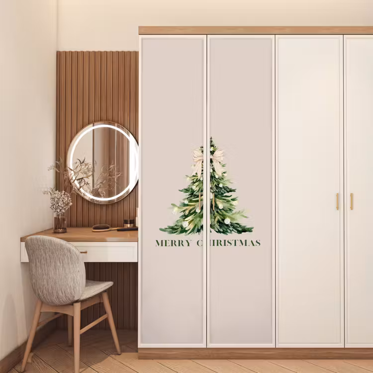 Türtapete - Weihnachten – Weihnachtsbaum – Text — 4