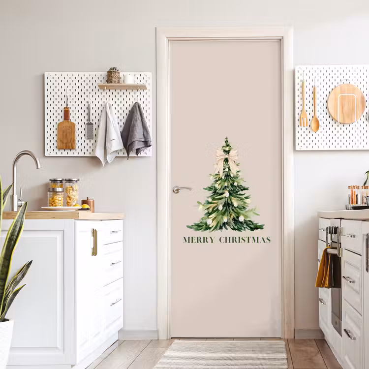 Türtapete - Weihnachten – Weihnachtsbaum – Text — 6