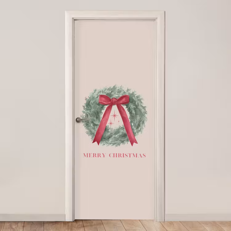 Türtapete - Winter – Weihnachten – Text — 1