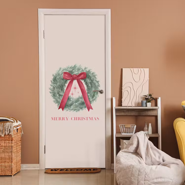Türtapete - Winter – Weihnachten – Text — 2