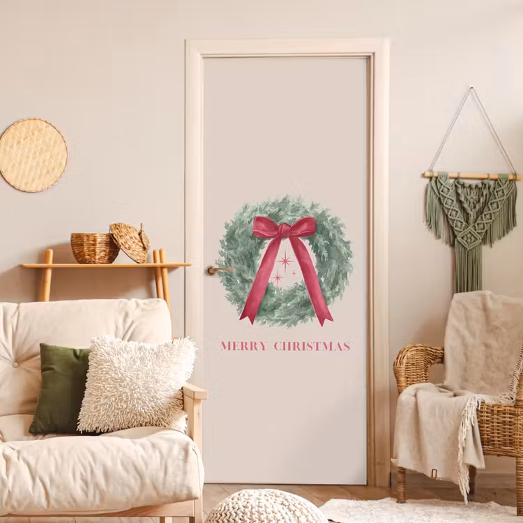 Türtapete - Winter – Weihnachten – Text — 3