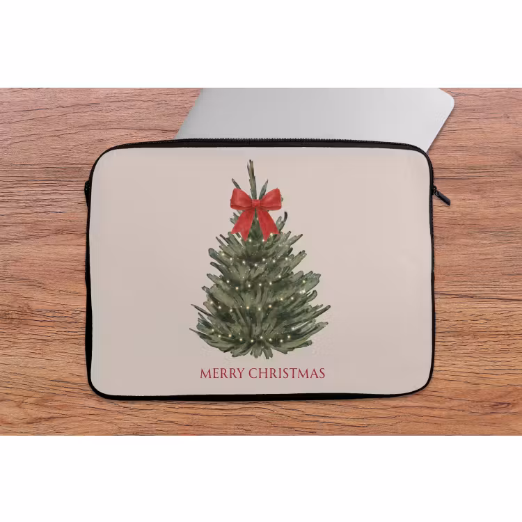 Laptop hülle - Text – Weihnachten – Weihnachtsbaum — 2