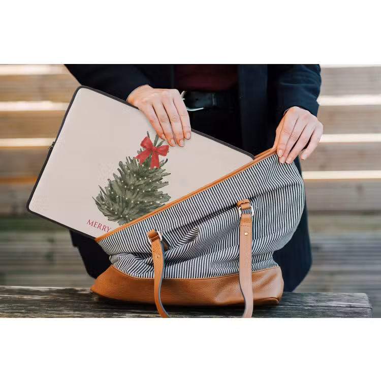 Laptop hülle - Text – Weihnachten – Weihnachtsbaum — 4