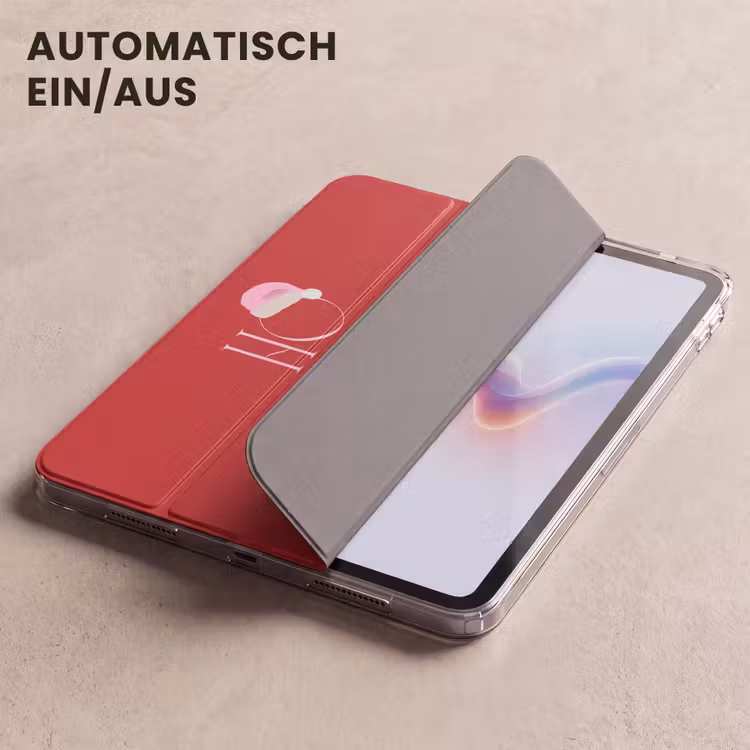 iPad-Hülle - Weihnachten – Text – Illustration – Rot — 5