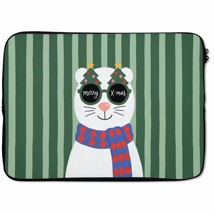 Laptop hülle - Tier – Winter – Cartoon — 1