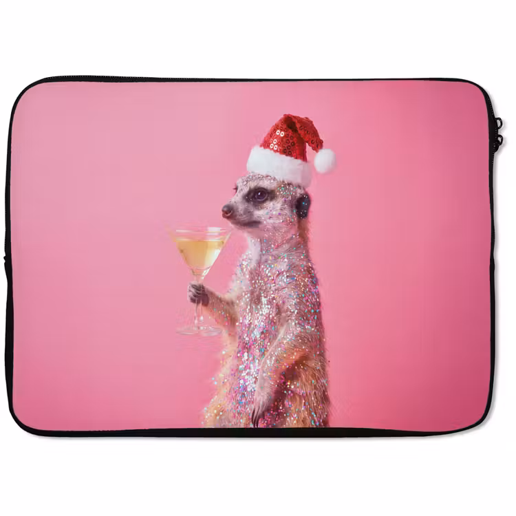 Laptop hülle - Tiere – Glitzer – Party — 1