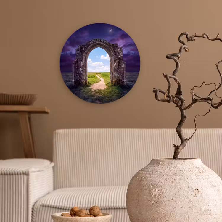 Forexbild Rund - Bogen – Landschaft – Kontrast — 2