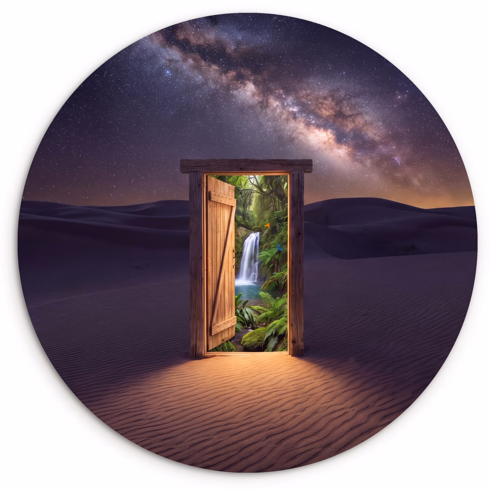 Forexbild Rund - Tür – Wüste – Natur — 1