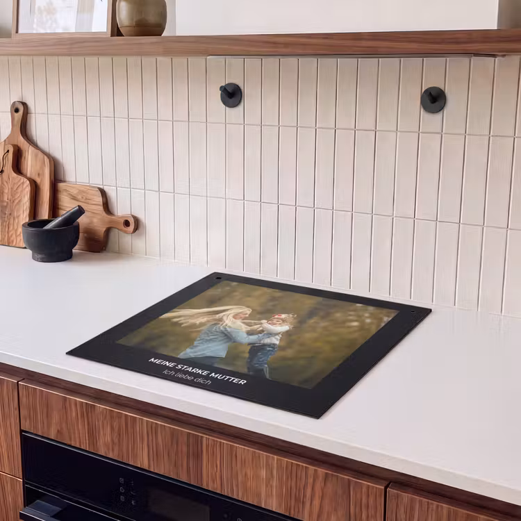 2 in 1 Personalisierbare Herdabdeckplatte - Mit eigenem Foto — 3