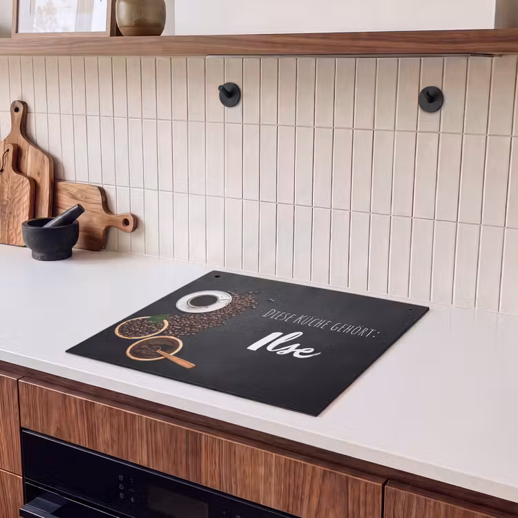 2 in 1 Personalisierbare Herdabdeckplatte - Kaffee — 3