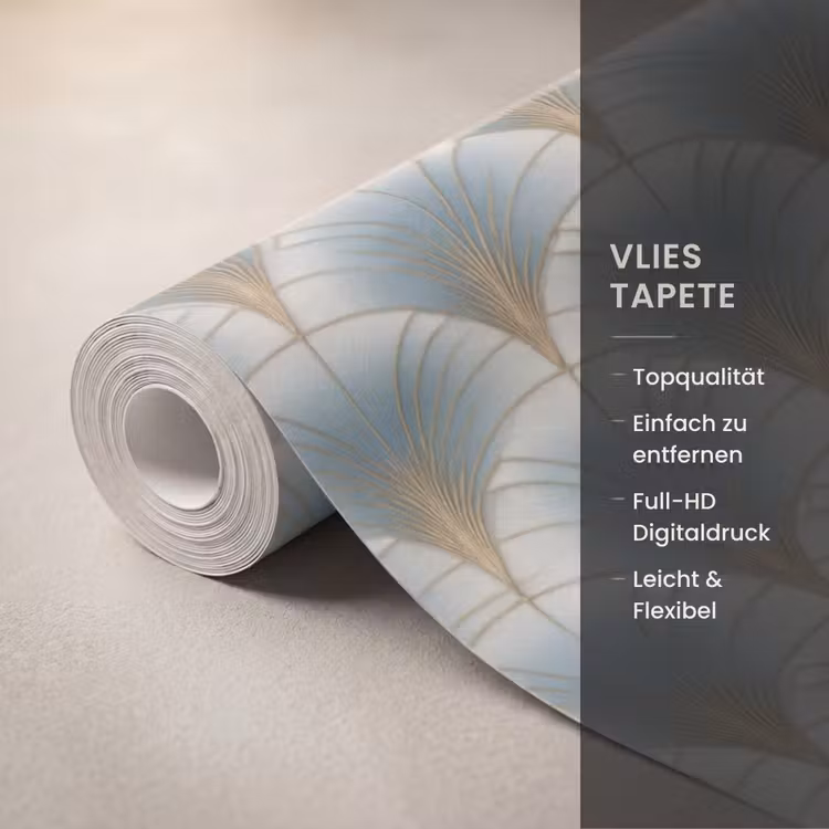 Tapete - Ventilator - Klassisch - Blau — 3
