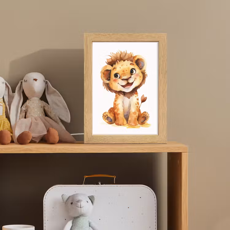 Nachtlicht Kinder - Löwe - Tierbaby — 4