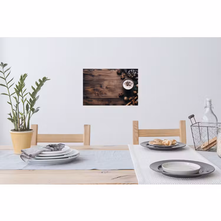 Wandtattoo – Winter - Holzoptik - Stilleben — 4
