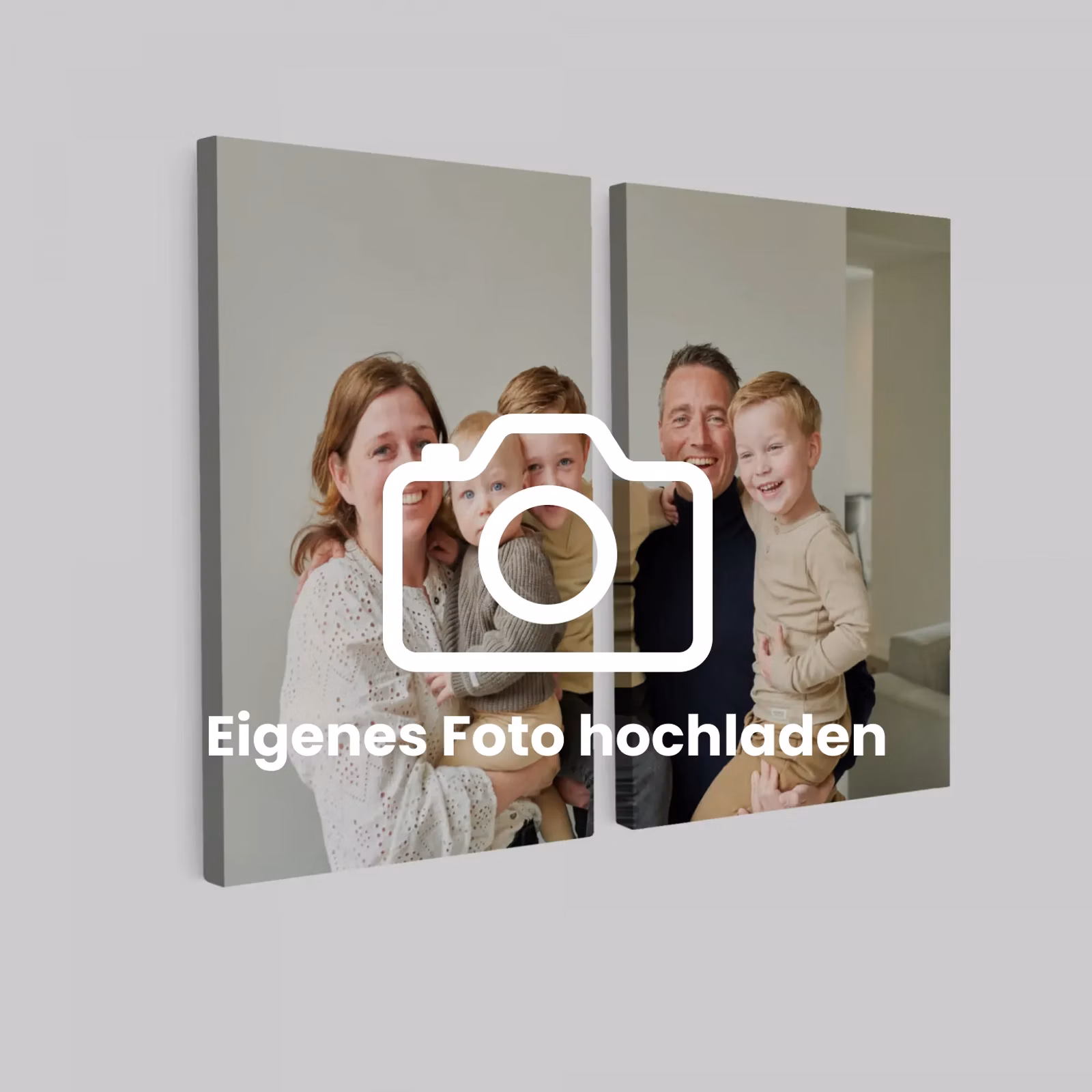 Foto auf Leinwand-Zweiteiler - 80x60 cm — 1