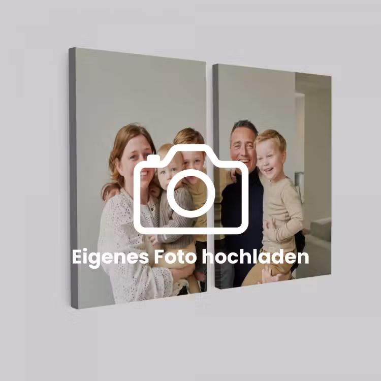 Foto auf Leinwand-Zweiteiler - 80x60 cm — 1