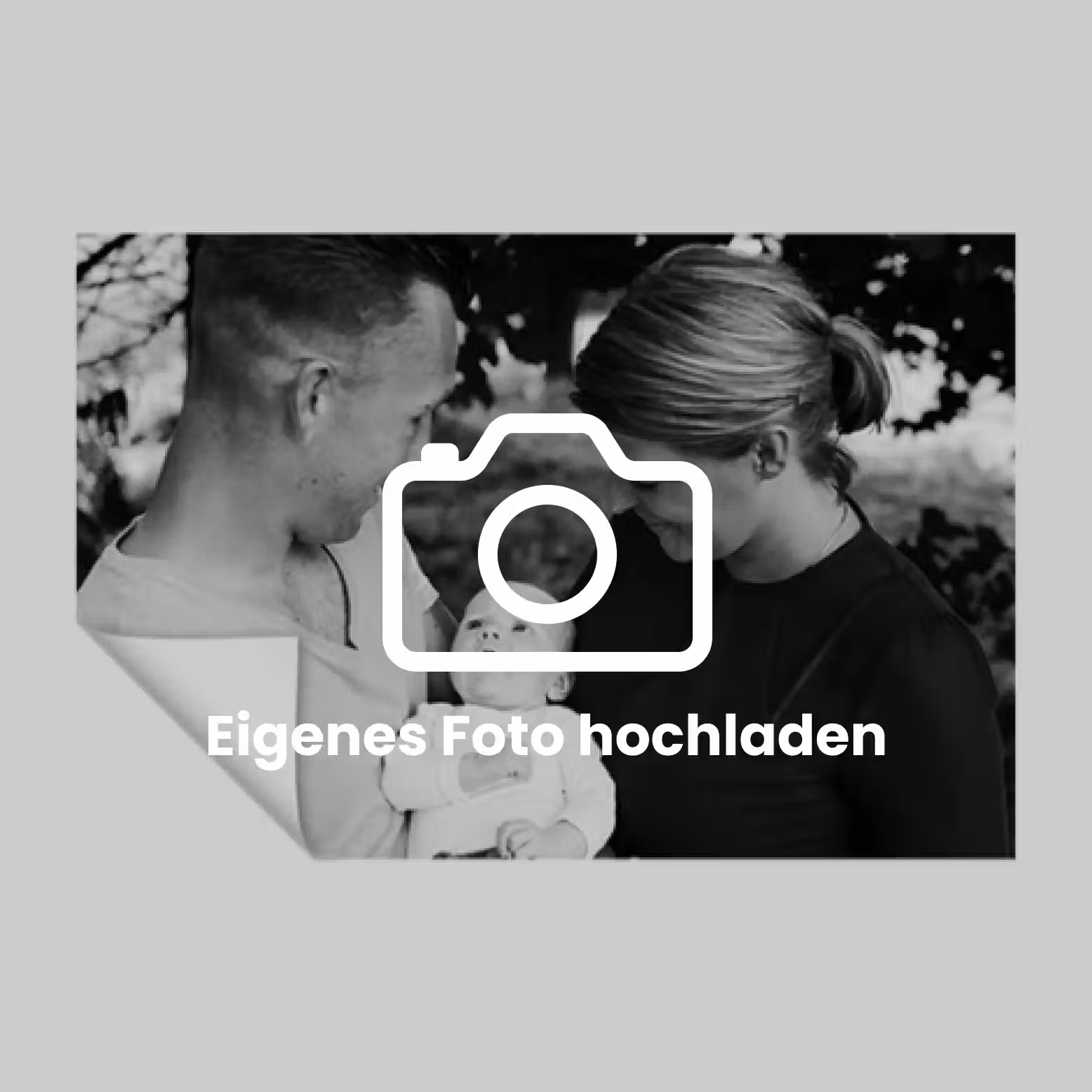 Foto auf Wandtattoo