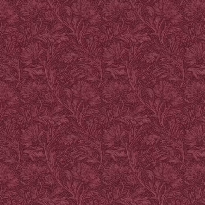 Tapete - Blätter - Muster - Lila