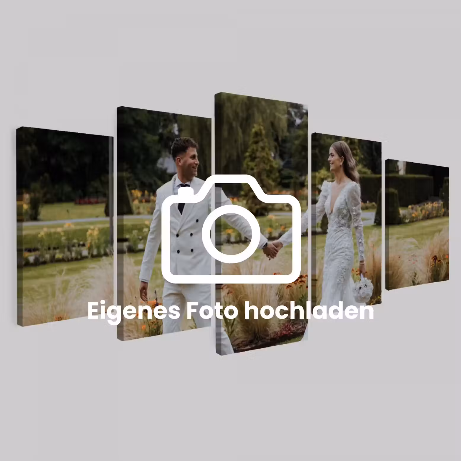 Foto auf Leinwand - Fünfteiler – 100×50 cm