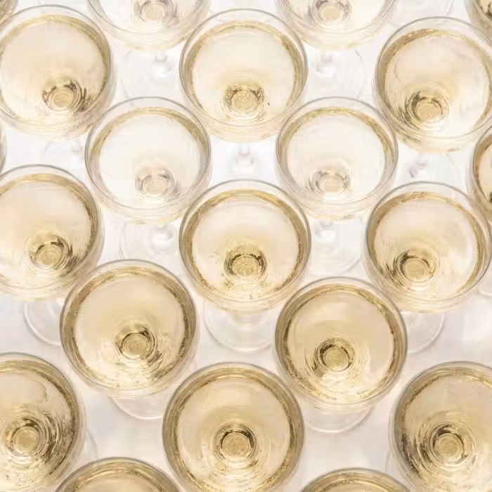Tapete - Getränke – Gläser – Party – Gold