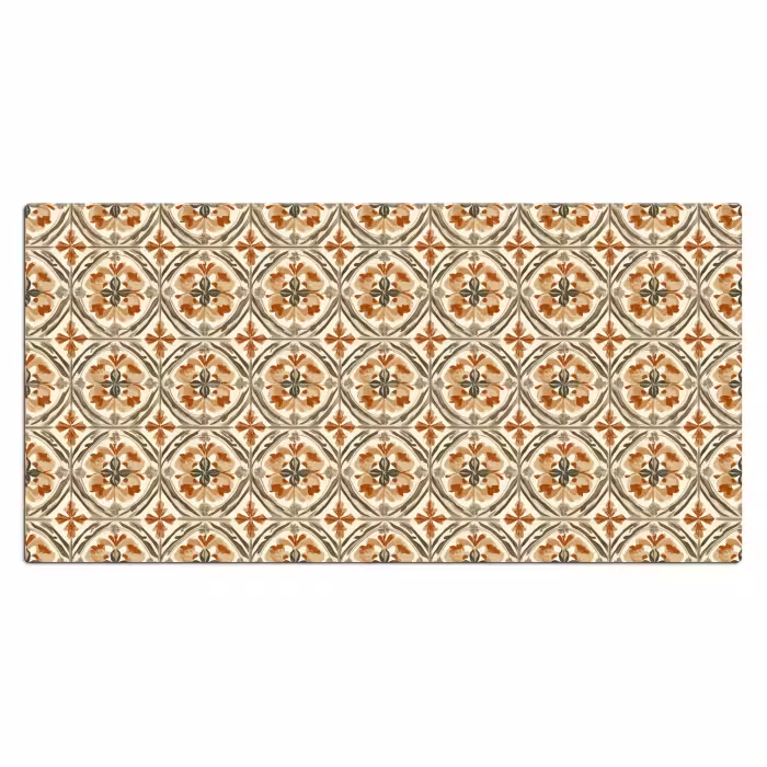 Schreibtischunterlage - Elegant - antik - farbenfroh