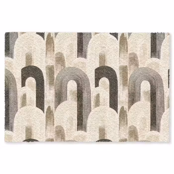 Fußmatte - Abstrakt - Muster - Bögen