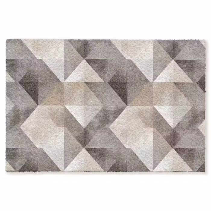 Fußmatte - Geometrisch - Motiv - Erdtöne