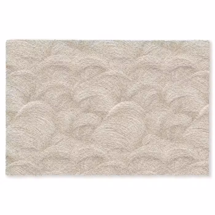 Fußmatte - Bögen - Muster - Beige