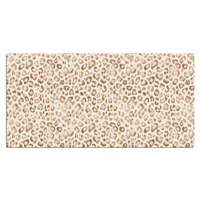 Schreibtischunterlage - Leopard - Klassisch - Beige