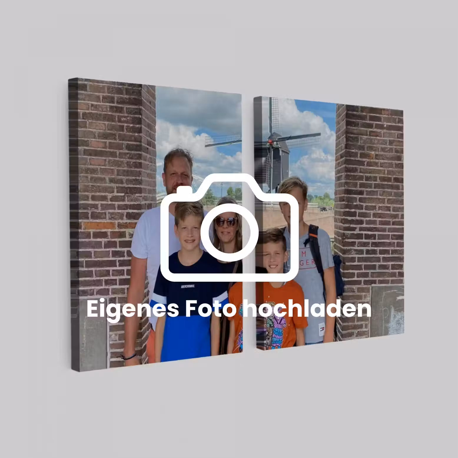 Foto auf Leinwand-Zweiteiler - 120x80 cm