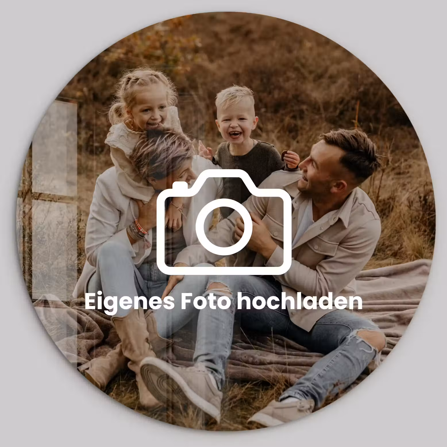 Foto auf Wandkreis – Plexiglas