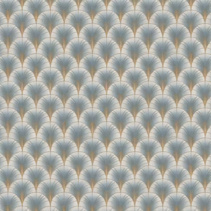 Tapete - Ventilator - Klassisch - Blau