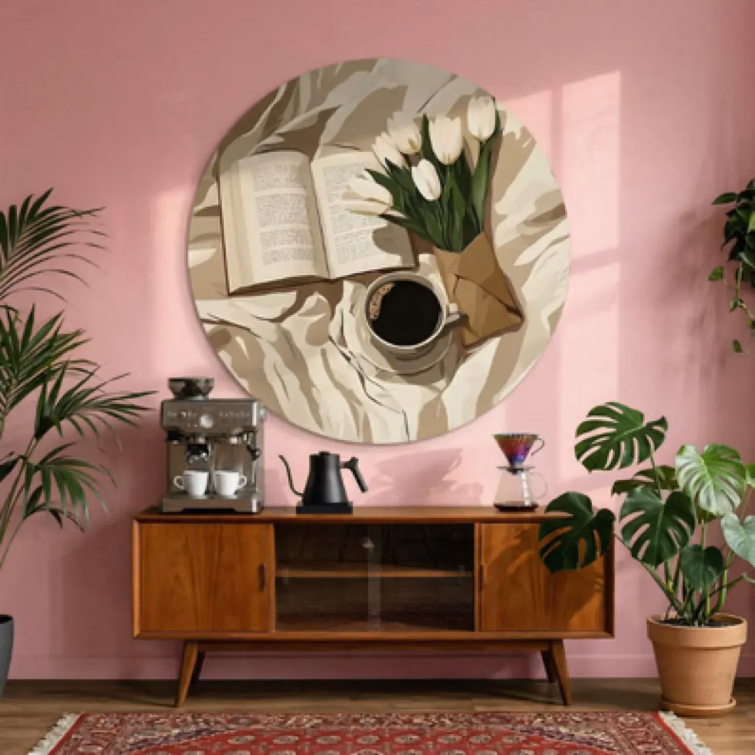 <h2>6 Materialien, 1 runde Wanddeko – wähle dein Favorit</h2>