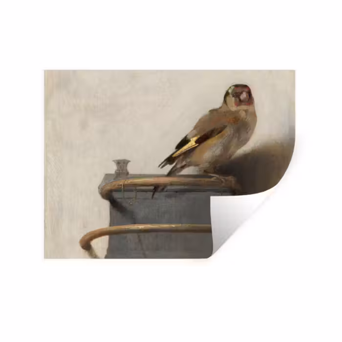 Wandtattoo – Der Stieglitz - Carel Fabritius