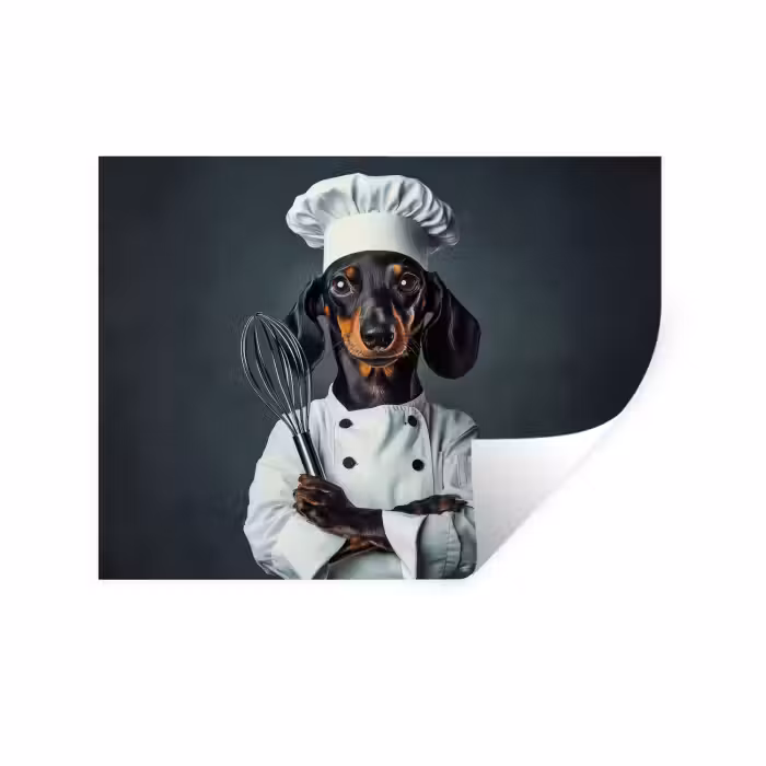 Wandtattoo – Hund - Garde - Koch