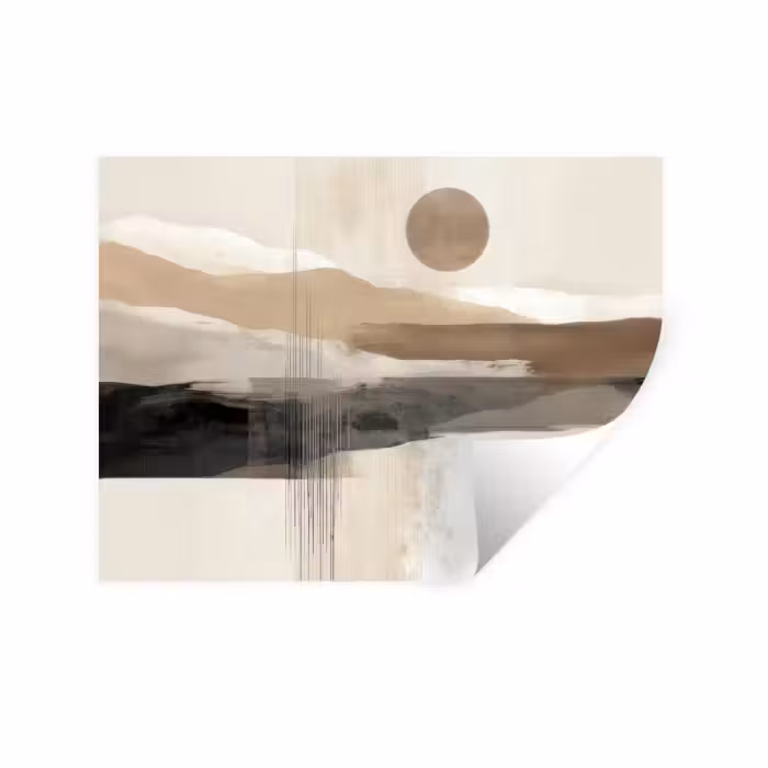 Wandtattoo – Minimalistisch - Landschaft - Dimension