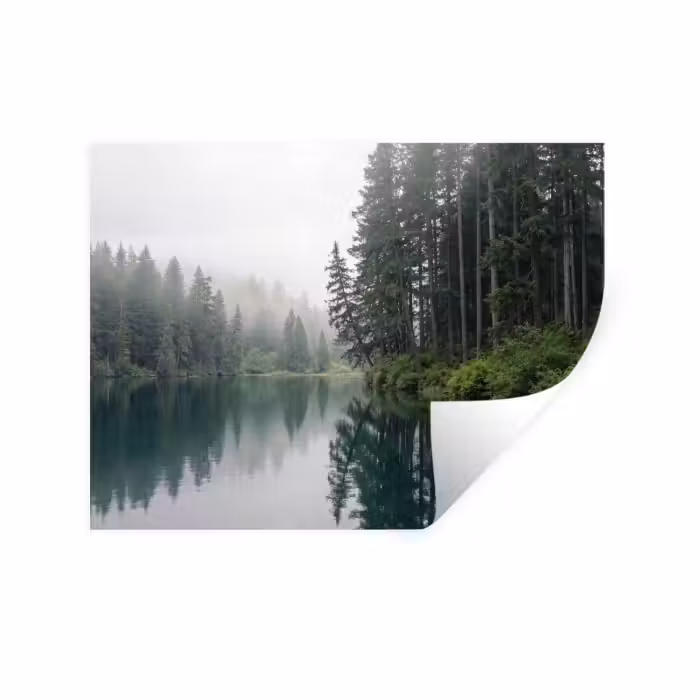 Wandtattoo – Berge - See - Wald