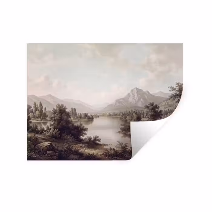 Wandtattoo – Klassisch - Landschaft - Gelassen