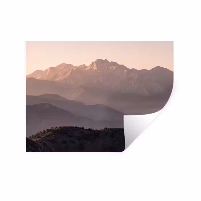 Wandtattoo – Panorama - Landschaft - Berge