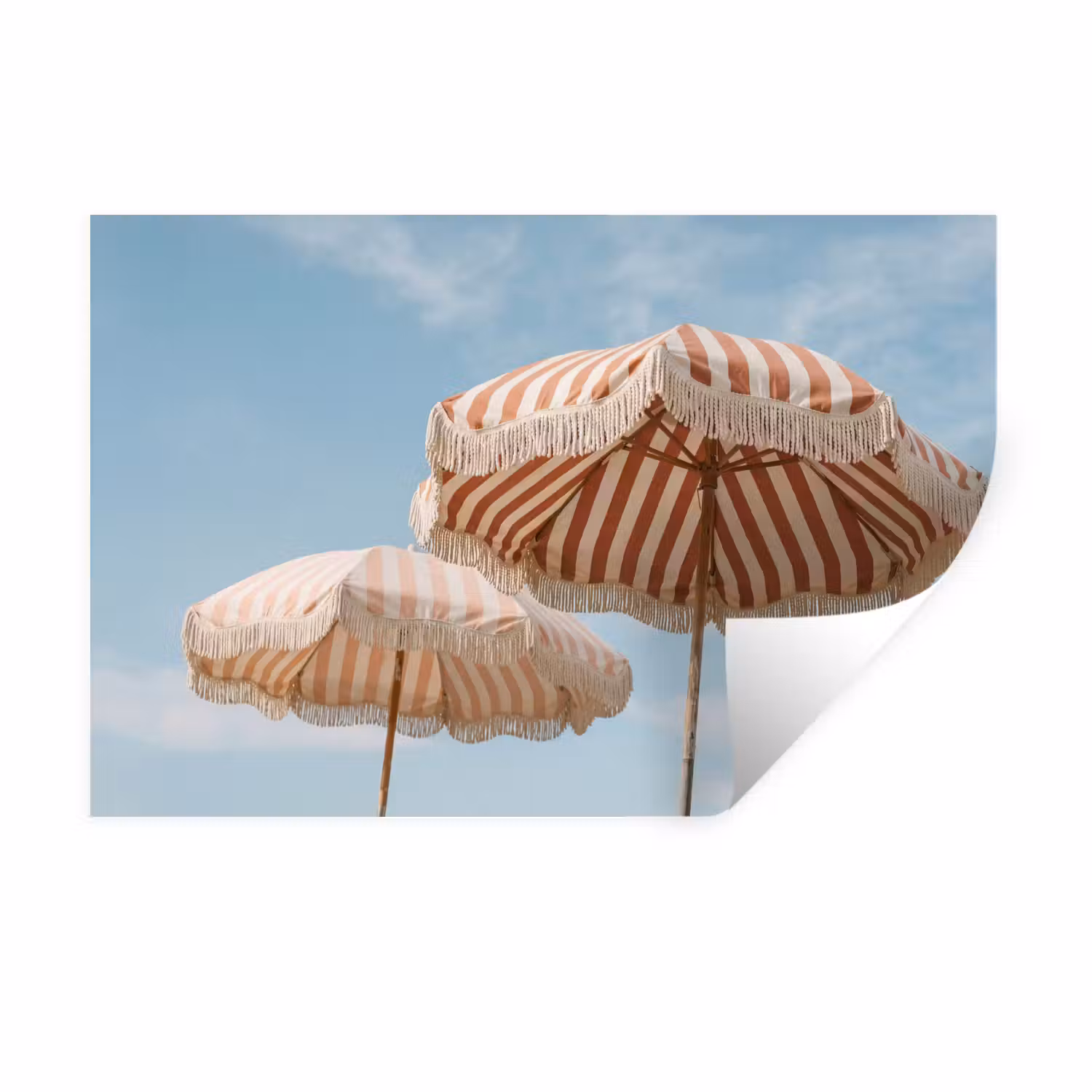 Wandtattoo – Sonnenschirm - Luft - Rot