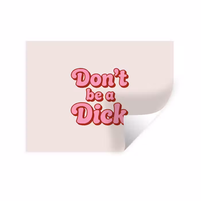 Wandtattoo – Text - Nachricht - Rosa