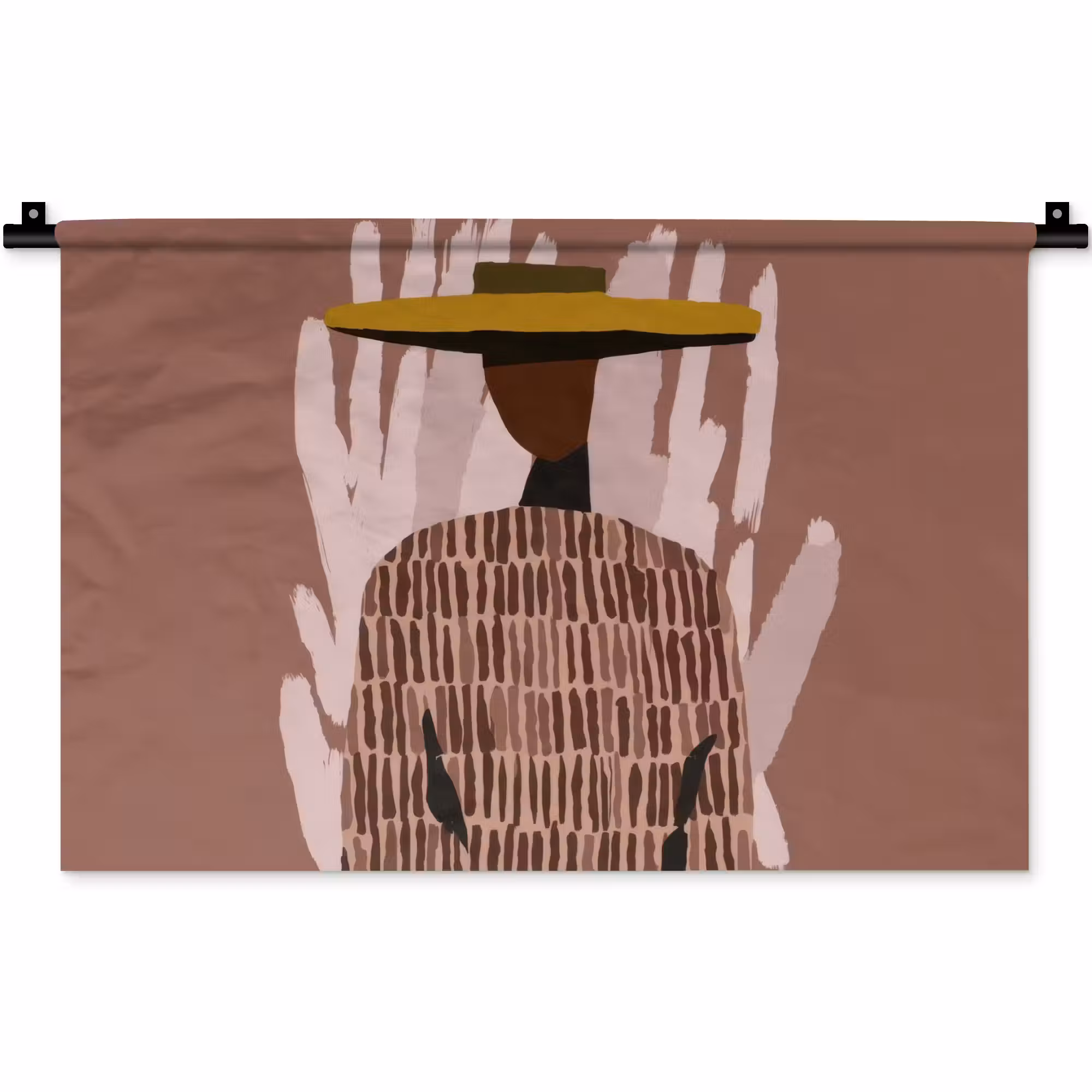 Wandteppich - Abstrakt - Abbildung - Illustration - Hut
