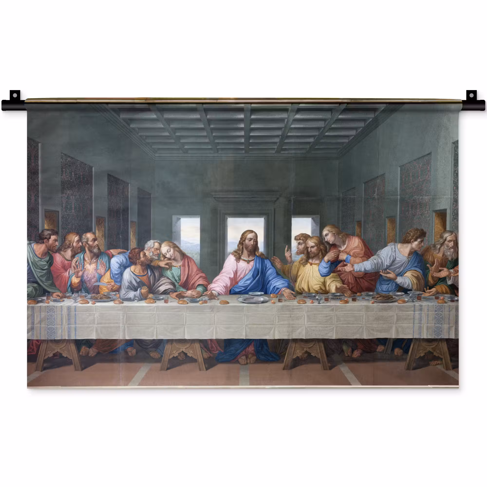 Wandteppich - Das letzte Abendmahl - Leonardo da Vinci