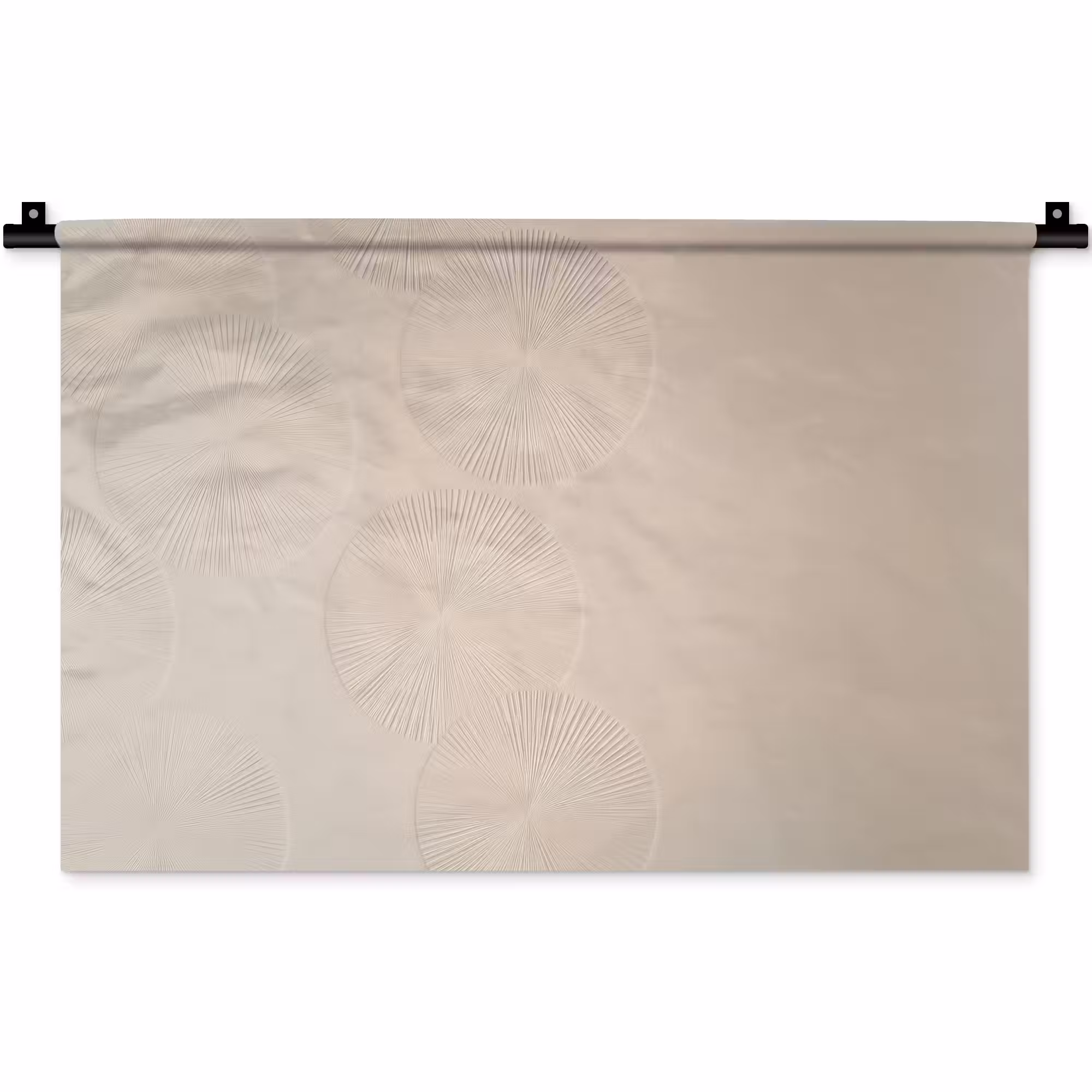 Wandteppich - Japandi - Beige - Modern