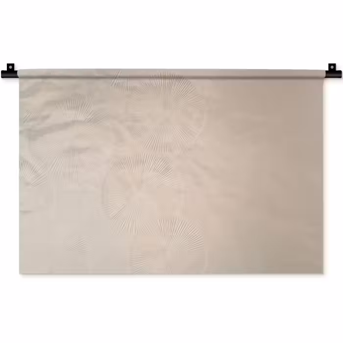 Wandteppich - Japandi - Beige - Modern