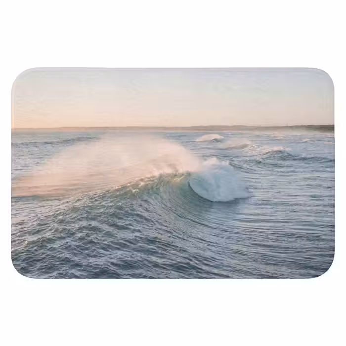 WC Vorleger - Welle - Meer - Wasser