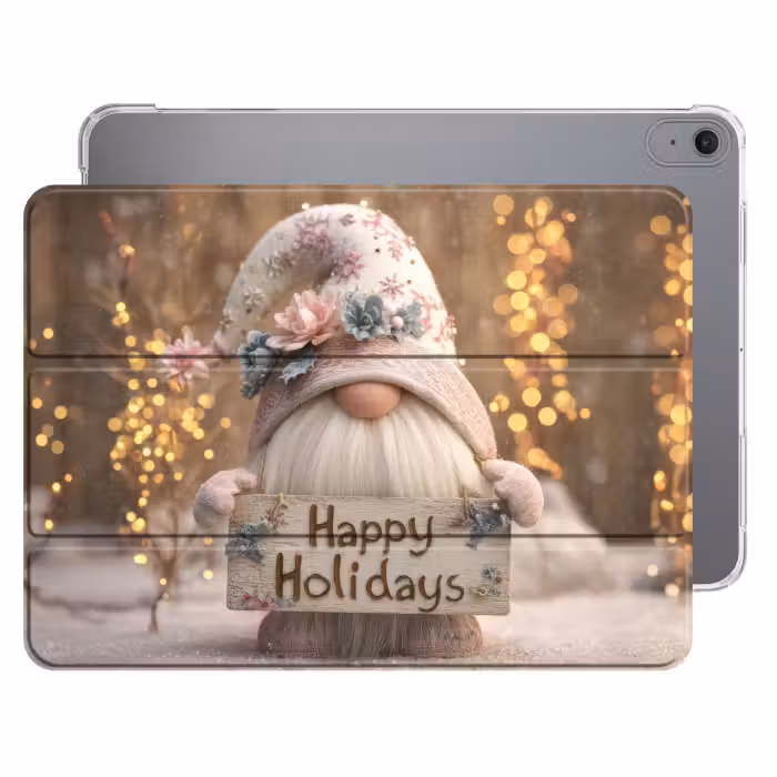 iPad-Hülle - Weihnachten - Wichtel - Teller - Bunt